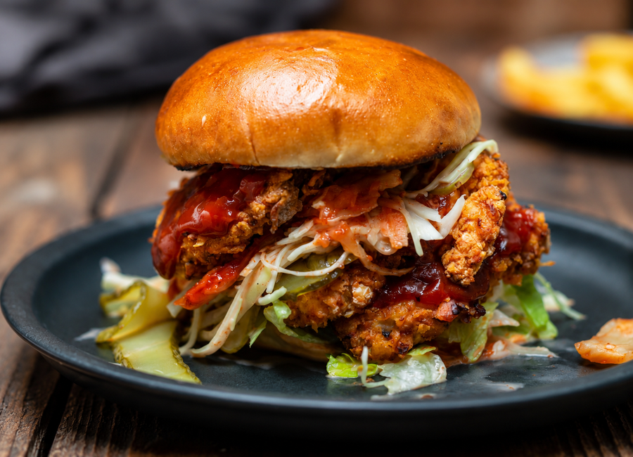 Recept na nejkřupavější korejský burger