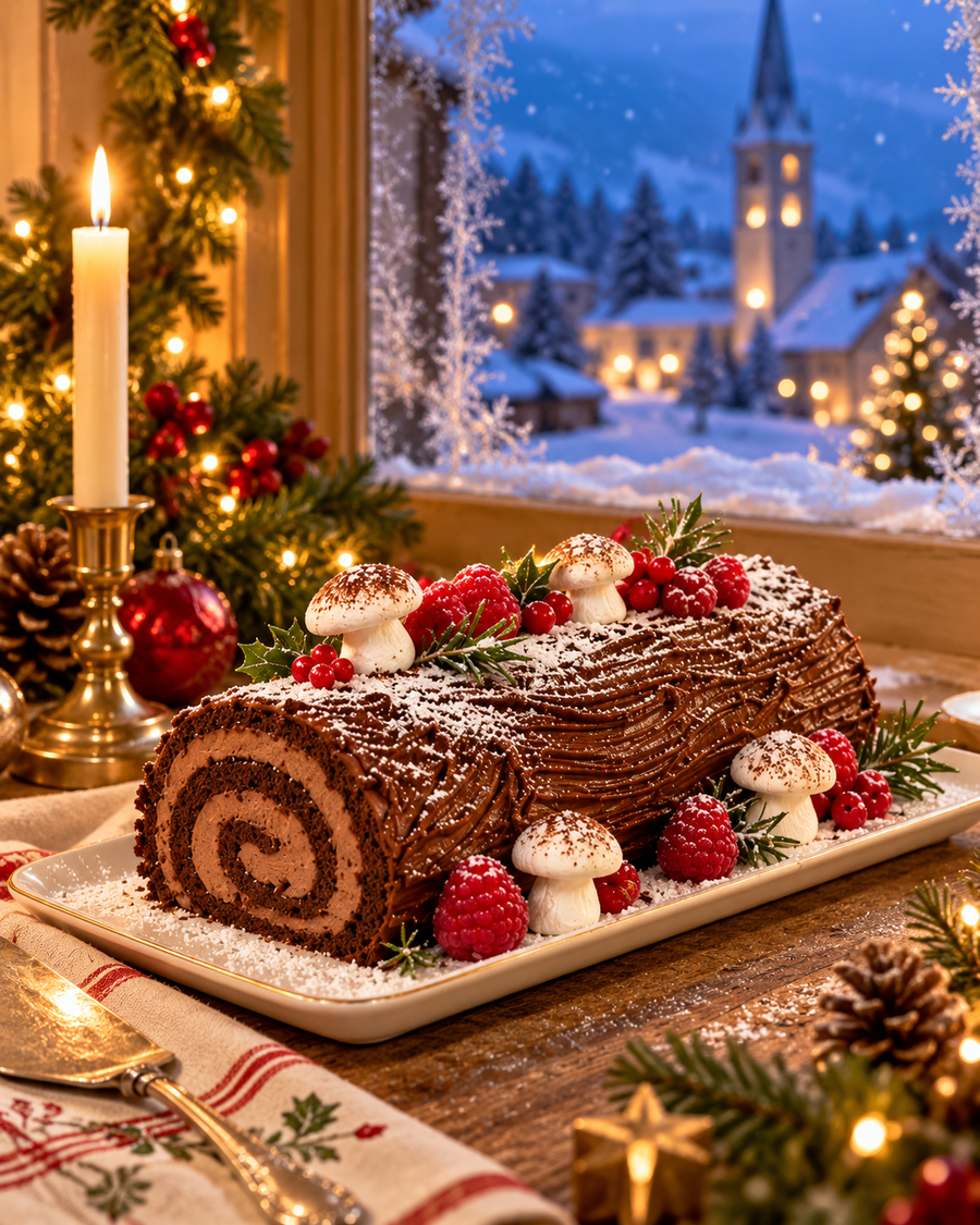 Vánoční recept buche, galerie 1