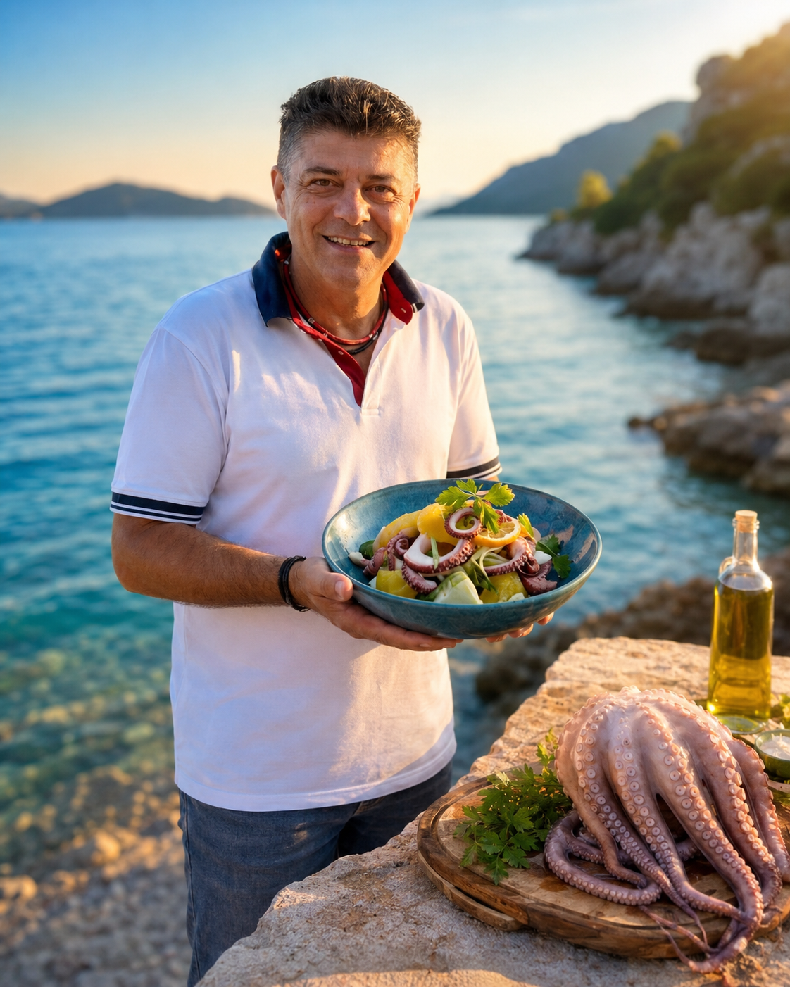 Salata od Hobotnice — chorvatský salát z chobotnice