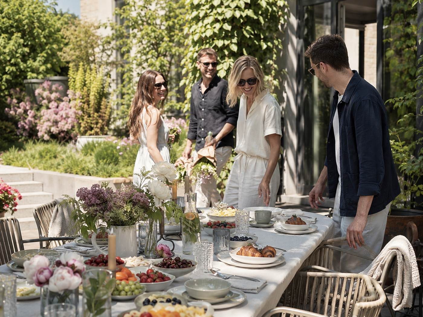 Narozeninový brunch pro dospělé: lehká oslava, která začne dopoledne a přirozeně pokračuje dál