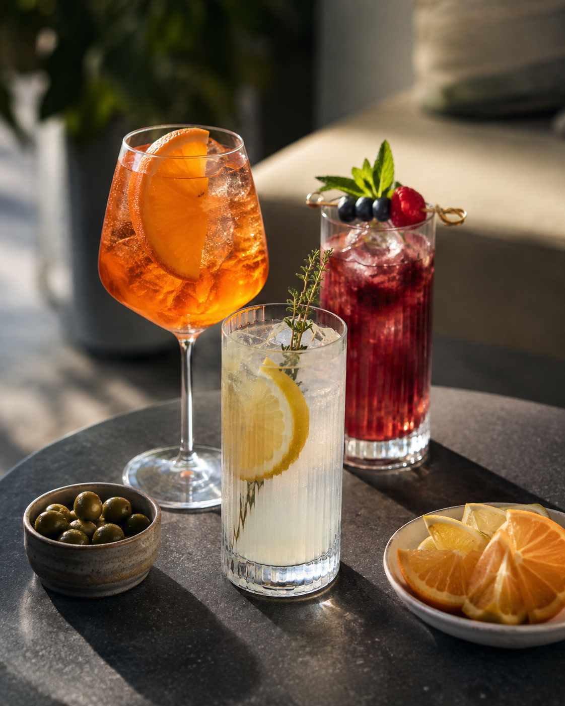 Domácí spritz & limonádový bar: samoobslužný koutek, který rozjede každou letní oslavu