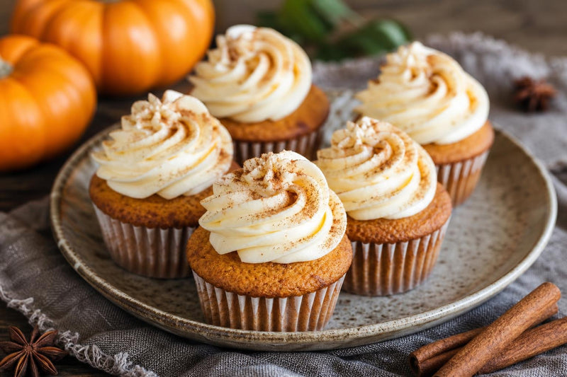 Dýňové cupcakes s pumpkin spice