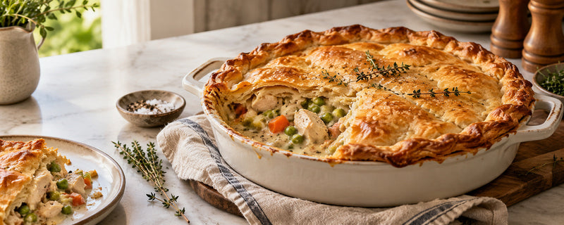 Americký kuřecí koláč Chicken Pot Pie