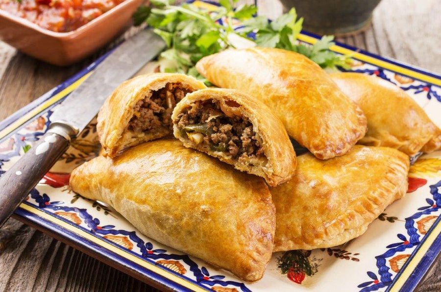 Domácí empanadas s hovězí nádivkou