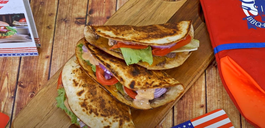 Rychlý burger v tortille