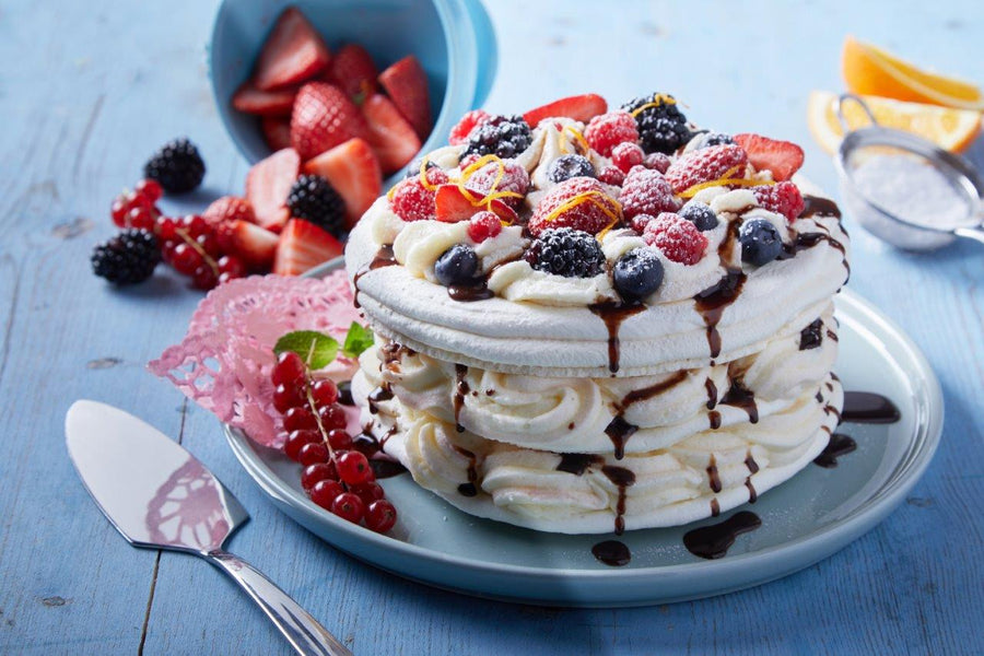 Čokoládový dort Pavlova