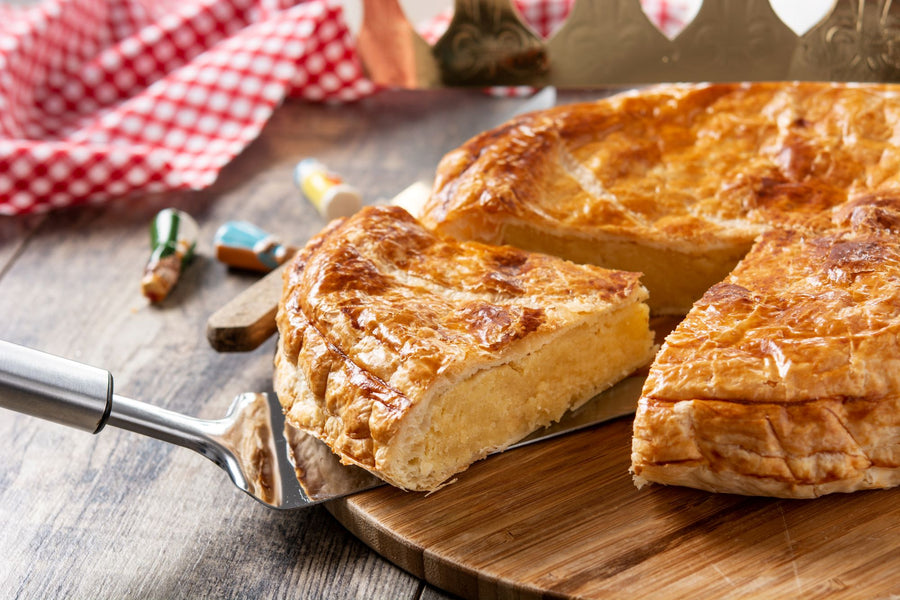 Galette des Rois – francouzský královský koláč z listového těsta