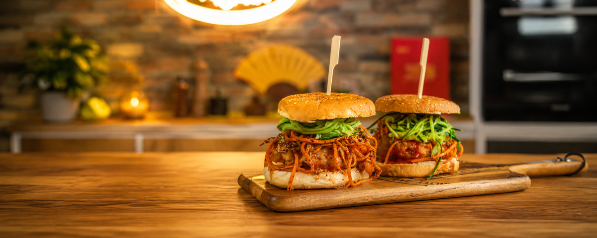 Recept na nejkřupavější korejský burger