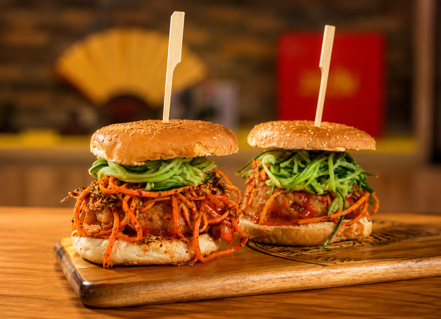 Recept na nejkřupavější korejský burger