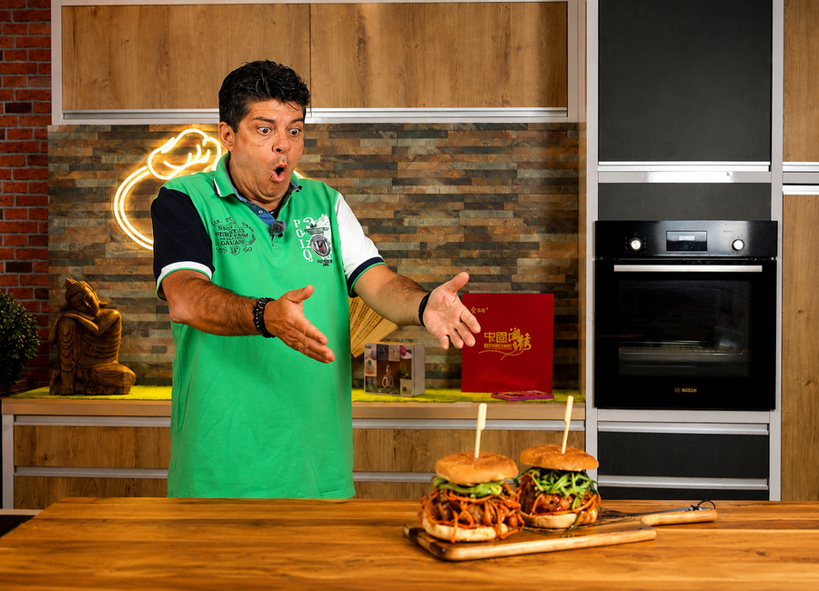 Recept na nejkřupavější korejský burger