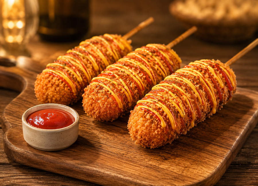 Korejský corn dog