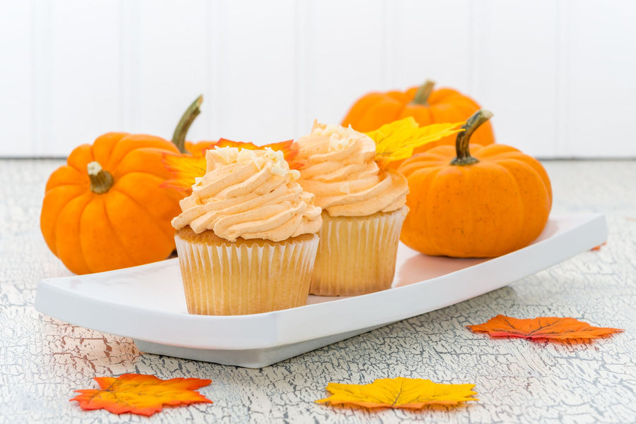 Dýňové cupcakes s javorovým sirupem