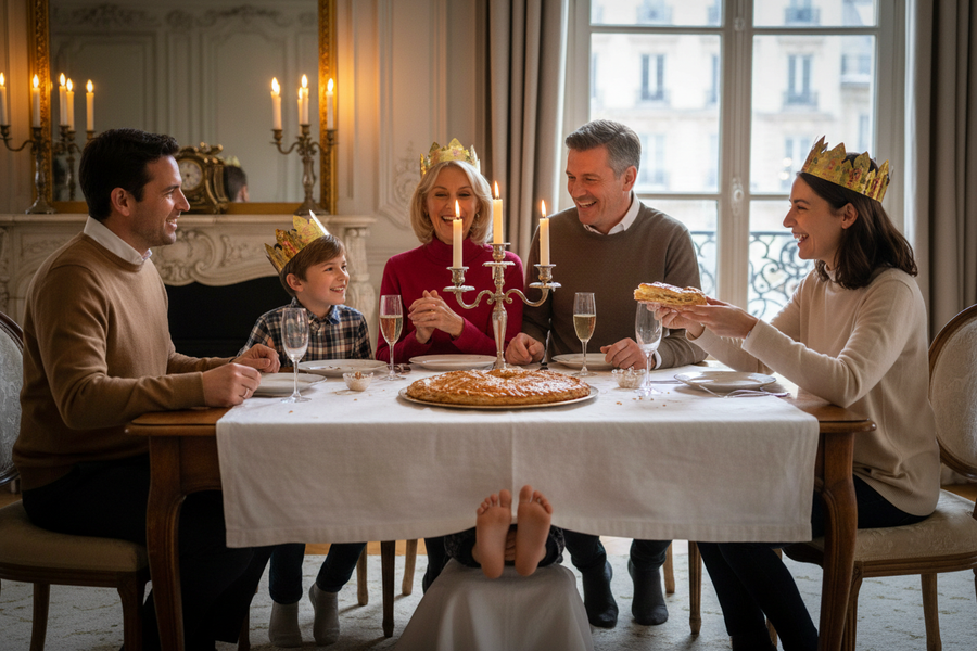 Galette des Rois – francouzský královský koláč z listového těsta
