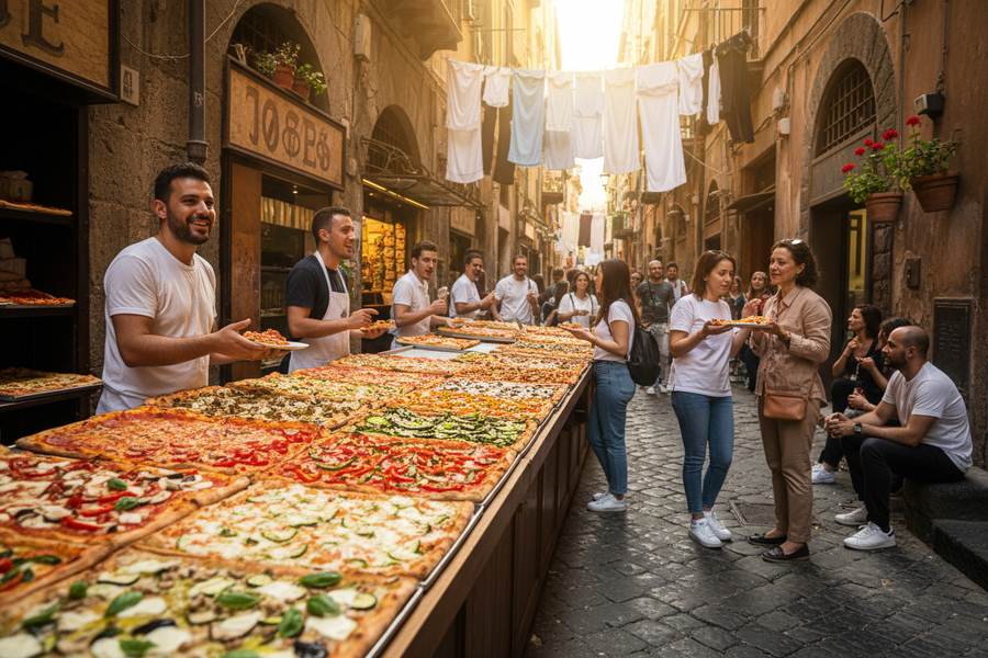 Pizza bábovka z pizzového těsta s marinara omáčkou, sýrem a paprikášem