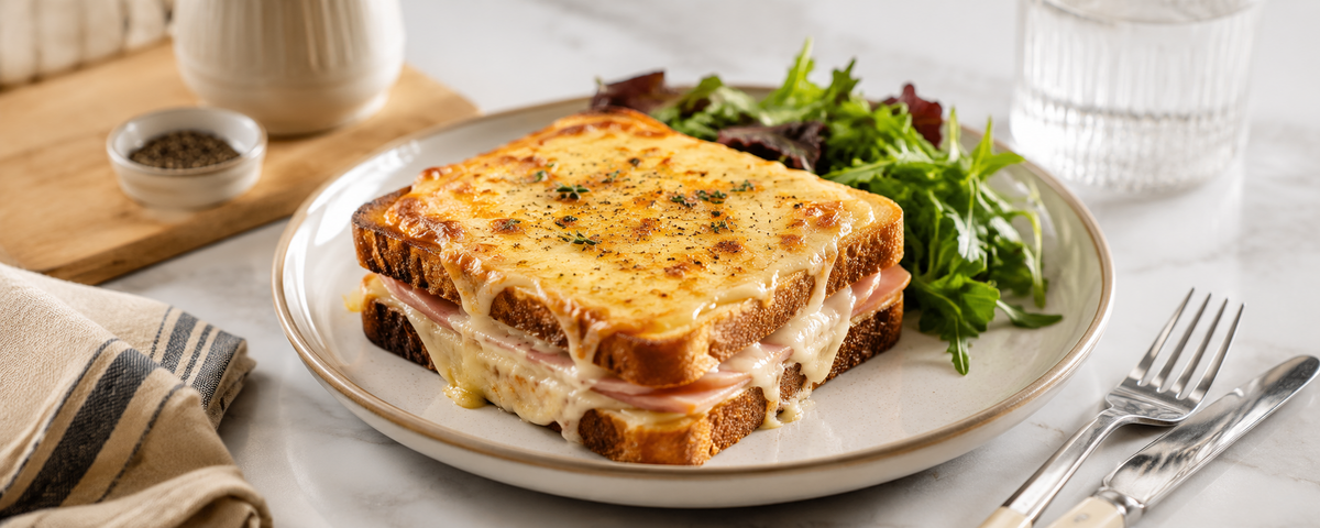 Francouzský sendvič Croque-monsieur