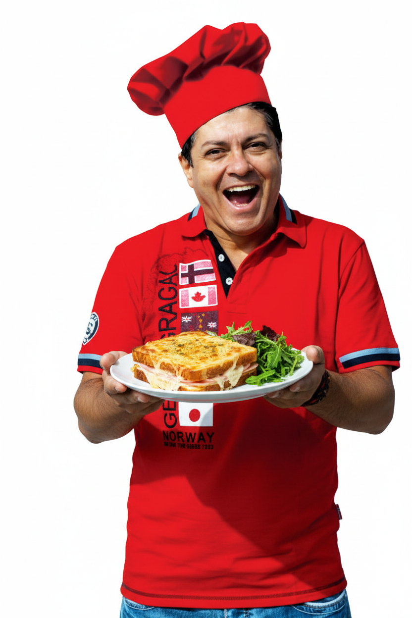 Francouzský sendvič Croque-monsieur