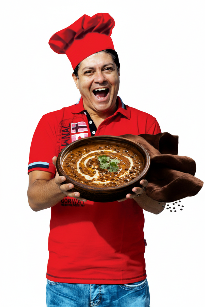 Indická polévka Daal Makhani