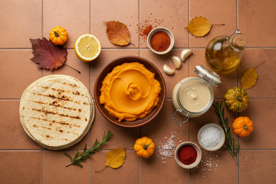 Dýňový hummus Choš Boš