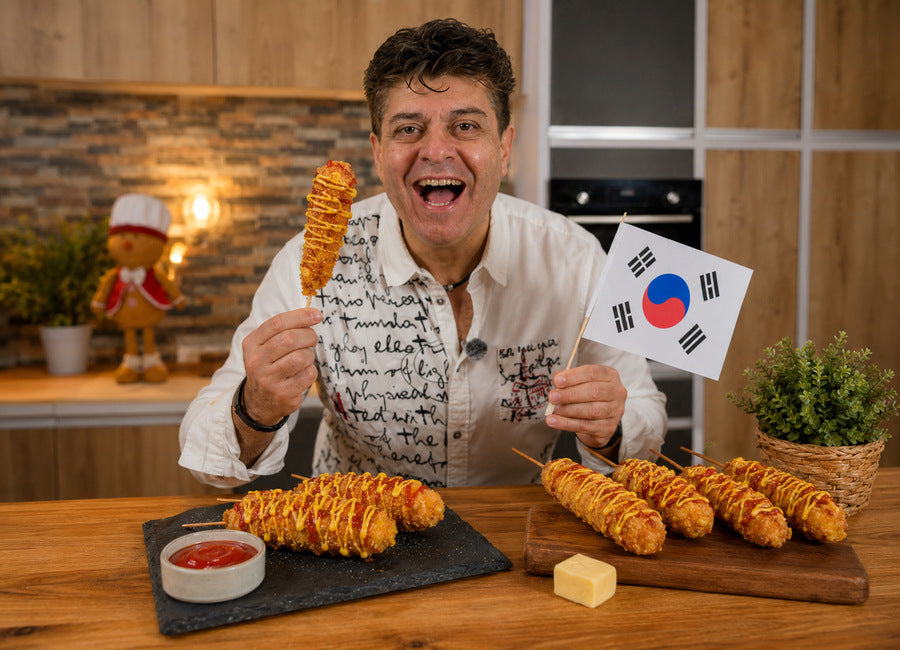 Street food: korejské corn dogy s bramborovou krustou