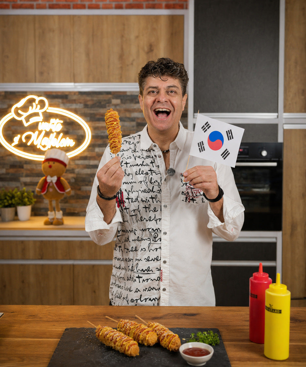 Street food: korejské corn dogy s bramborovou krustou