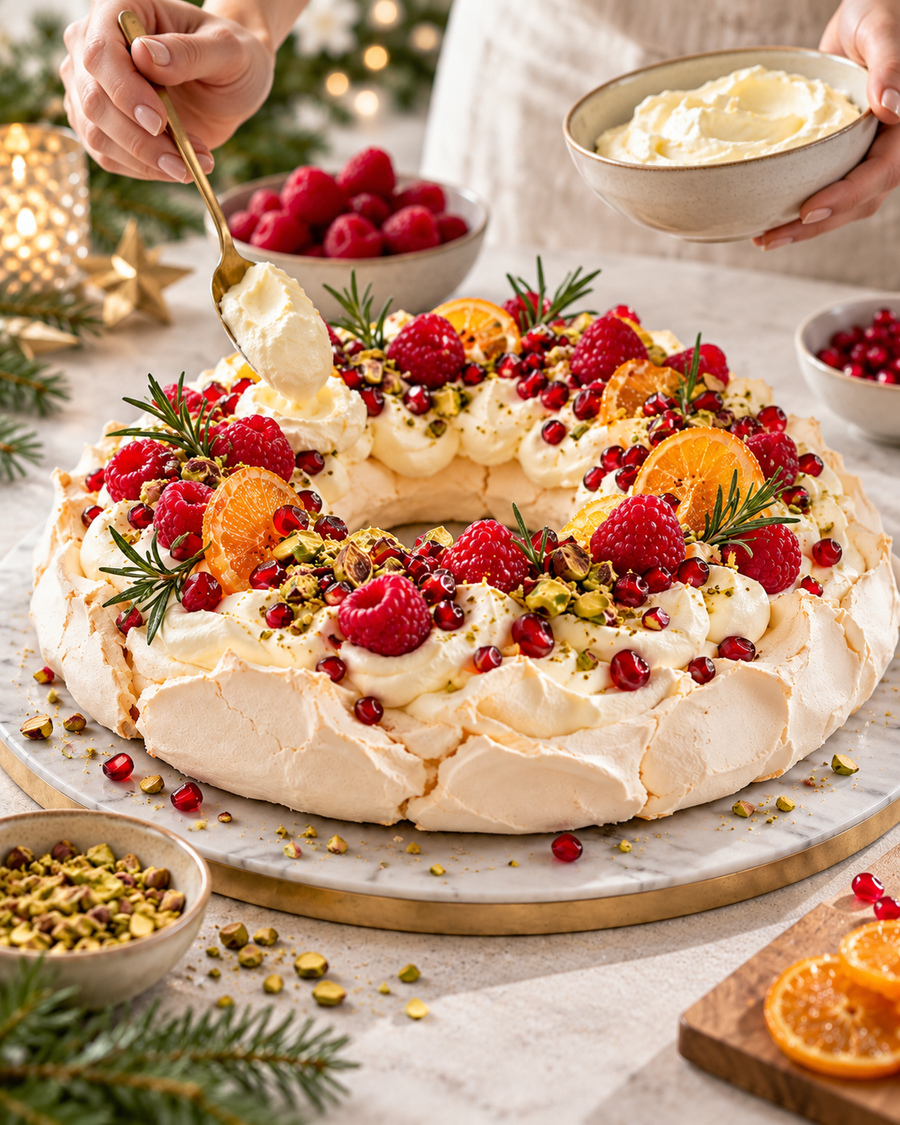 Vánoční recept pavlova, galerie 3