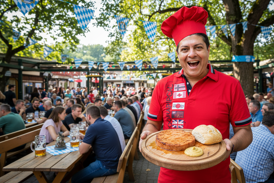 Bavorská sekaná z hovězího a vepřového masa