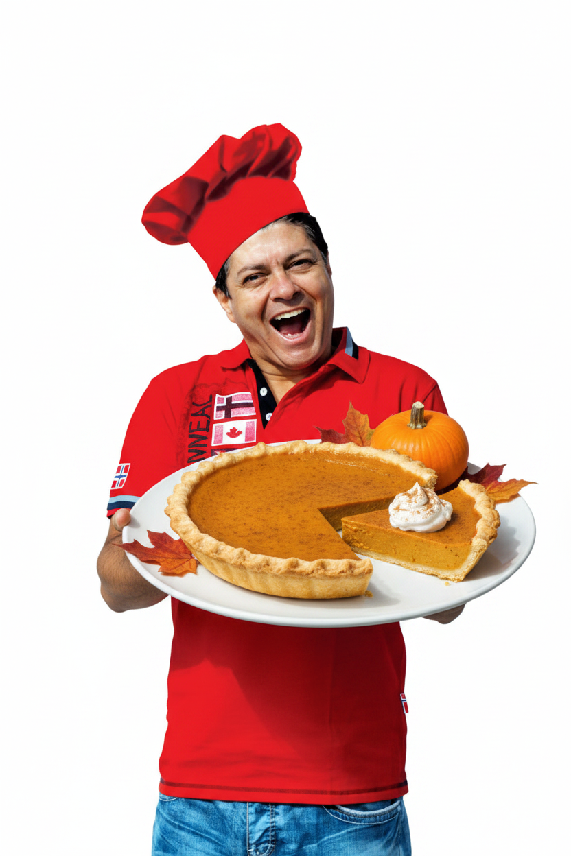 Dýňový koláč z listového těsta se skořicí a citronovou kůrou