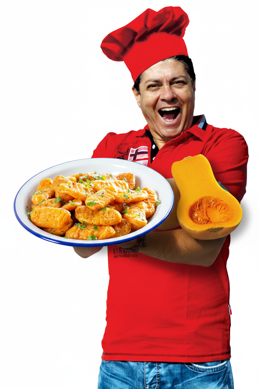 Dýňové gnocchi s ricottou a máslovou šalvějovou omáčkou
