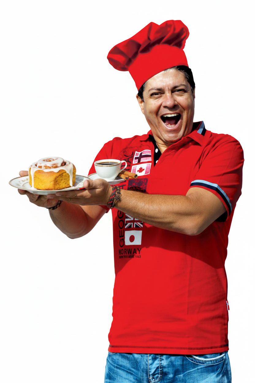 Dýňové skořicové rolky s dýňovým kořením