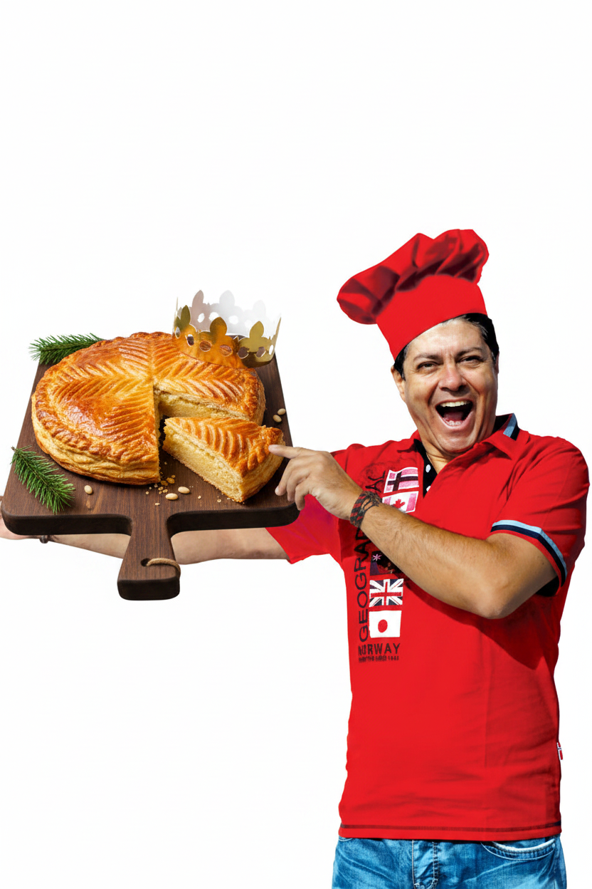 Galette des Rois – francouzský královský koláč z listového těsta