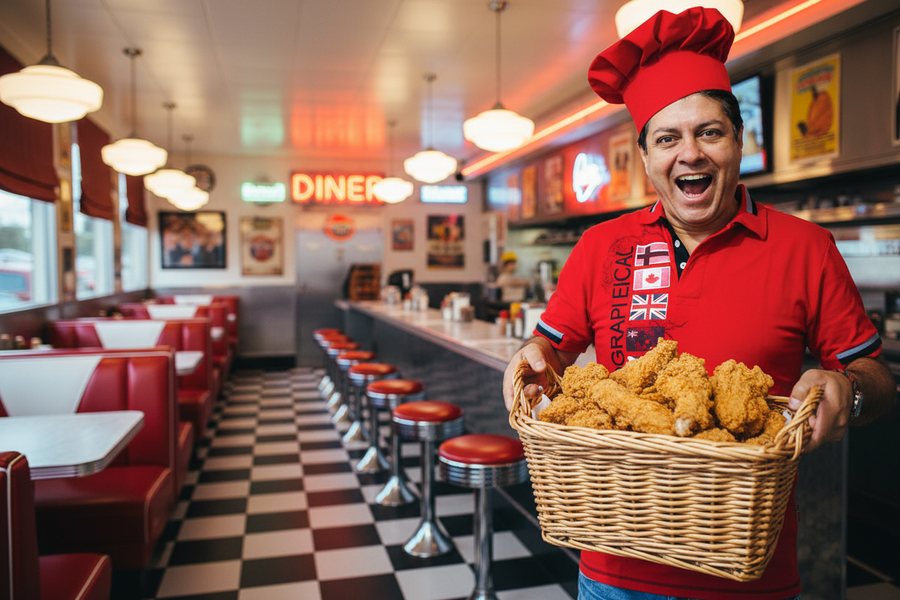 Křupavé kuřecí kousky ve stylu fast food