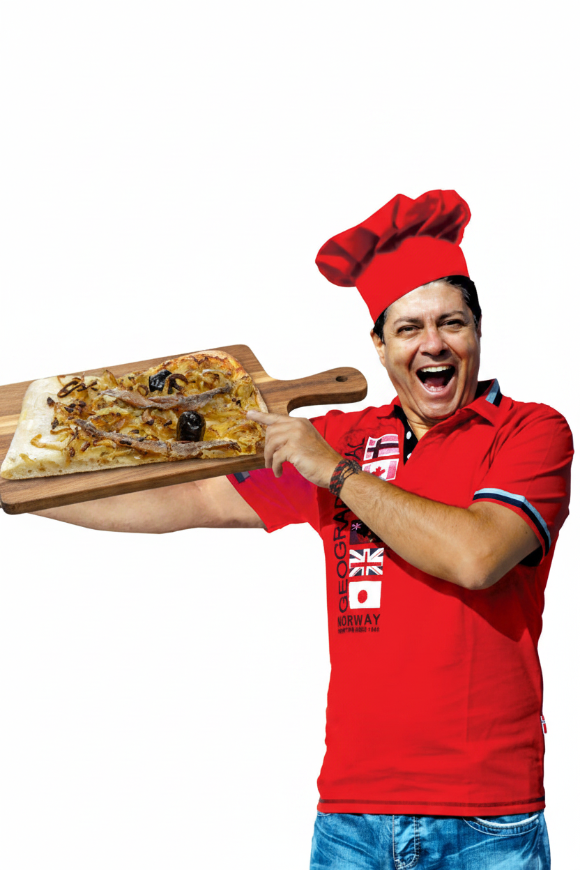 La Pissaladière: jihofrancouzská cibulová pizza s ančovičkami a olivami