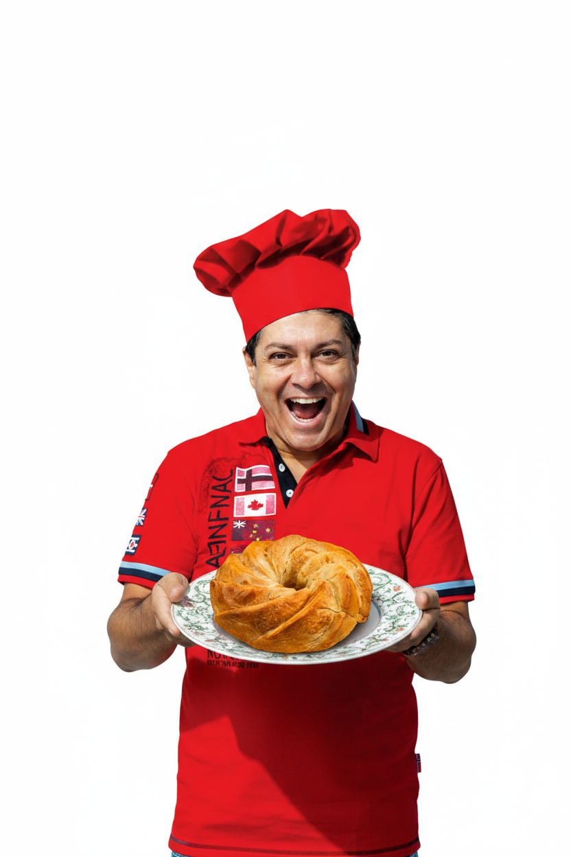 Pizza bábovka z pizzového těsta s marinara omáčkou, sýrem a paprikášem