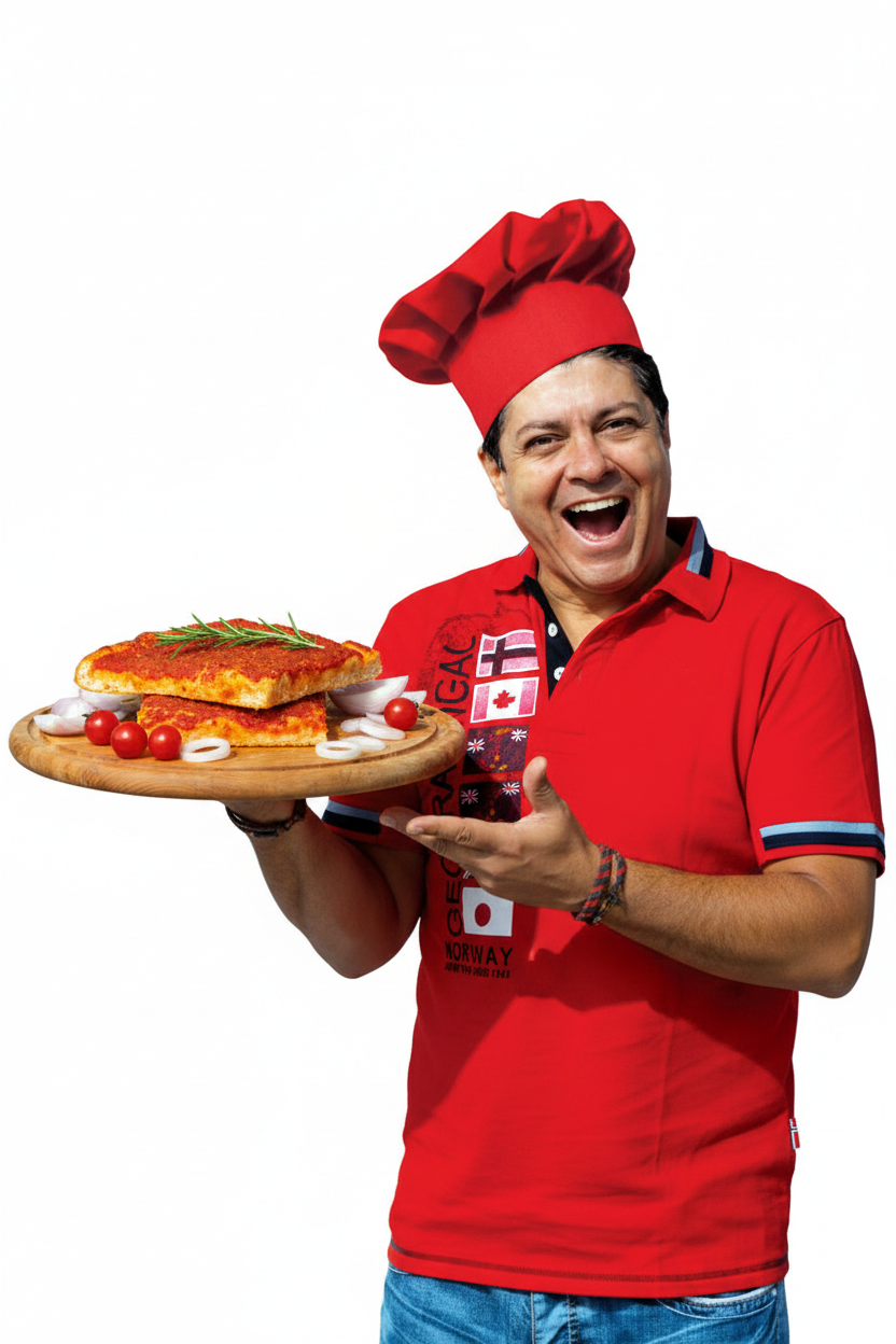 Sicilská pizza Sfincione