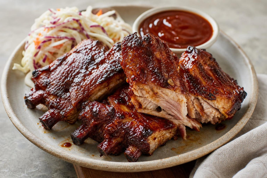 Šťavnatá BBQ vepřová žebírka z pomalého hrnce