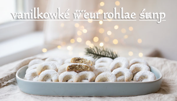 Vařte s Majklem vánoční recept vanilkove-rohlicky – moderní HERO 2026