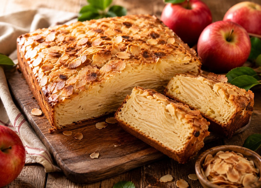 „Neviditelný“ jablečný koláč – Invisible aux pommes