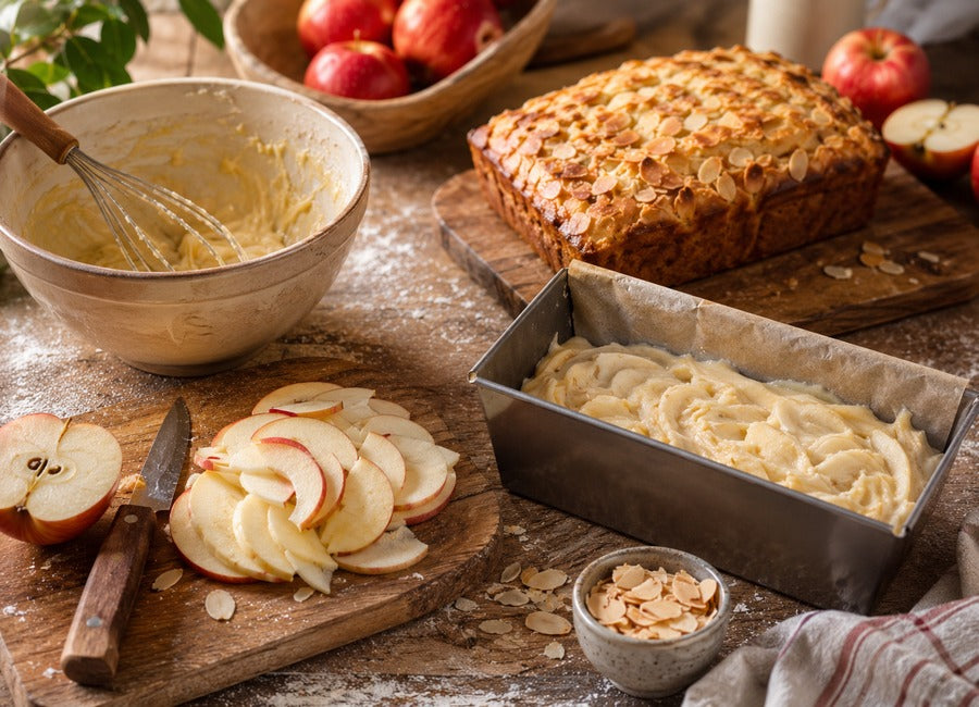 „Neviditelný“ jablečný koláč – Invisible aux pommes