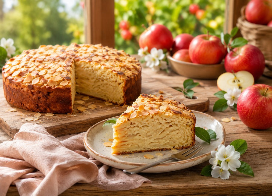 „Neviditelný“ jablečný koláč – Invisible aux pommes