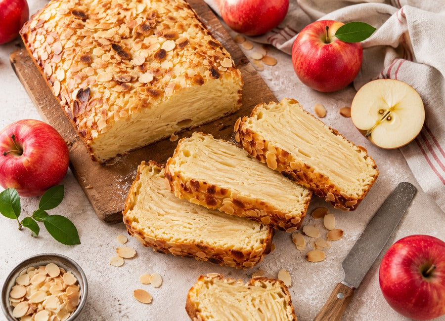 „Neviditelný“ jablečný koláč – Invisible aux pommes