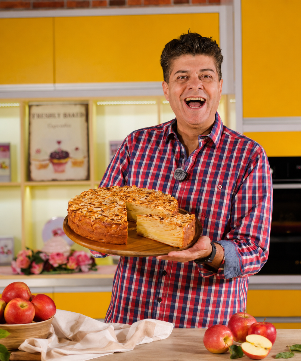 „Neviditelný“ jablečný koláč – Invisible aux pommes