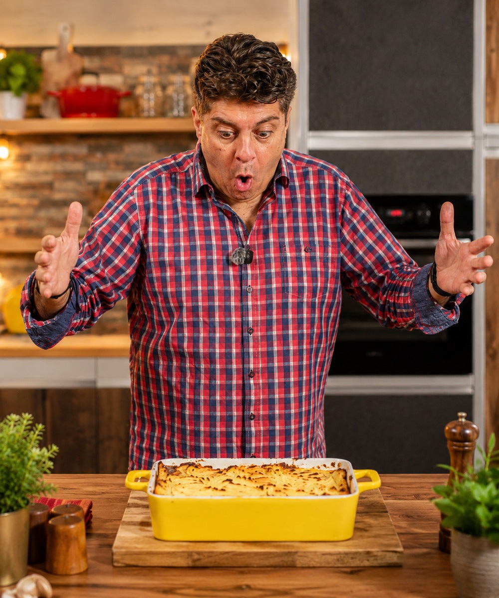 Shepherd’s Pie s jehněčím masem a bramborovou kaší