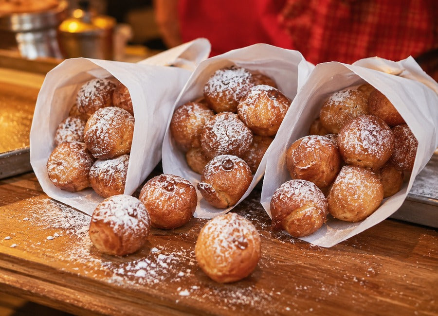 Streetfood: šodovky s povidly a vanilkovou omáčkou