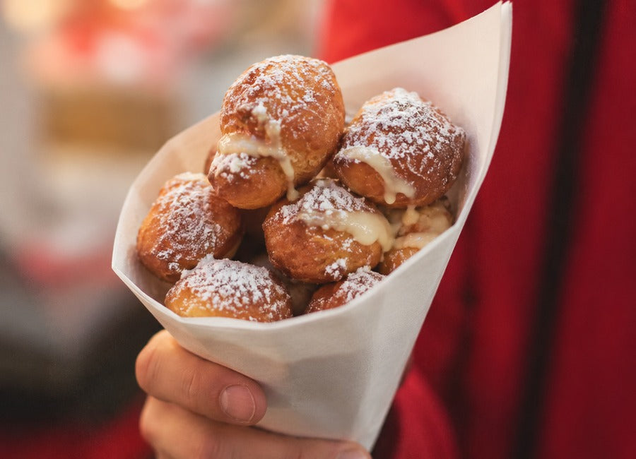 Streetfood: šodovky s povidly a vanilkovou omáčkou