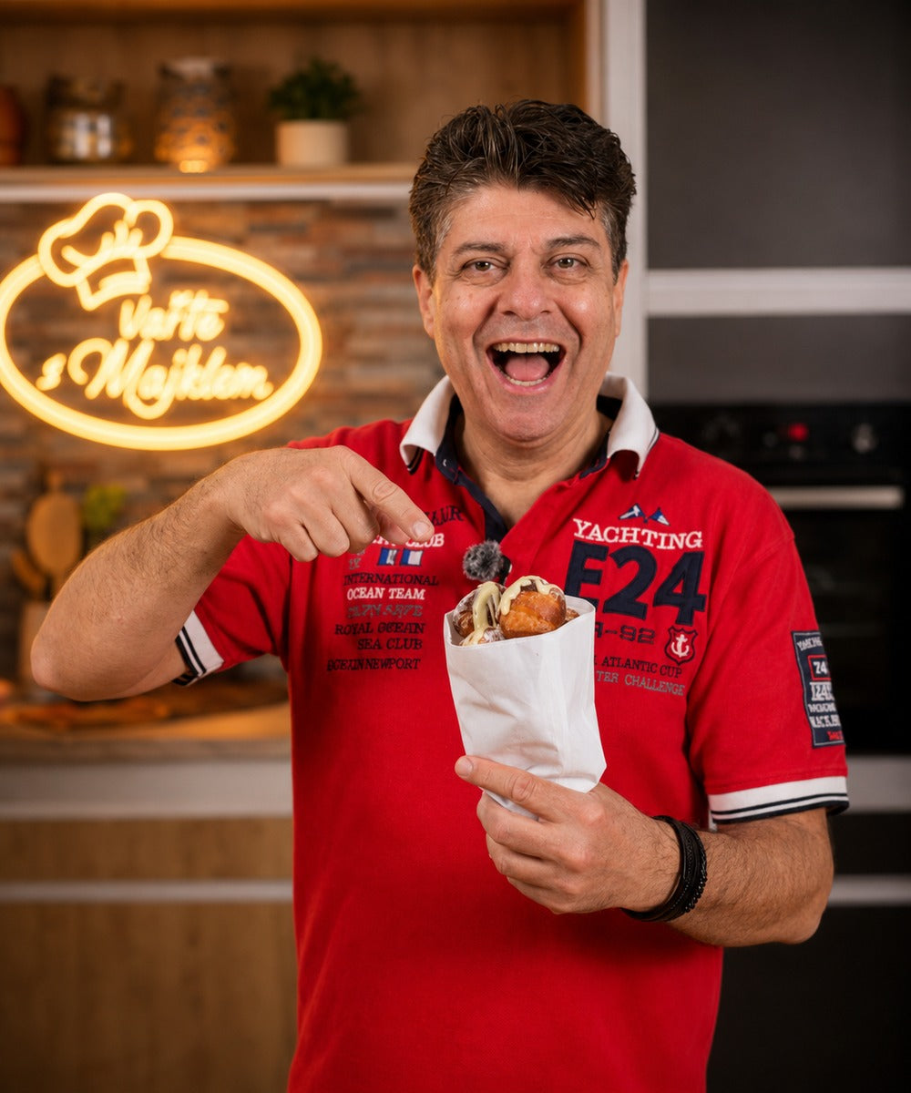 Streetfood: šodovky s povidly a vanilkovou omáčkou