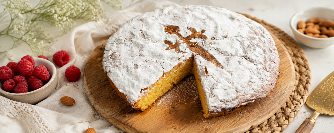 Tarta de Santiago – španělský mandlový koláč