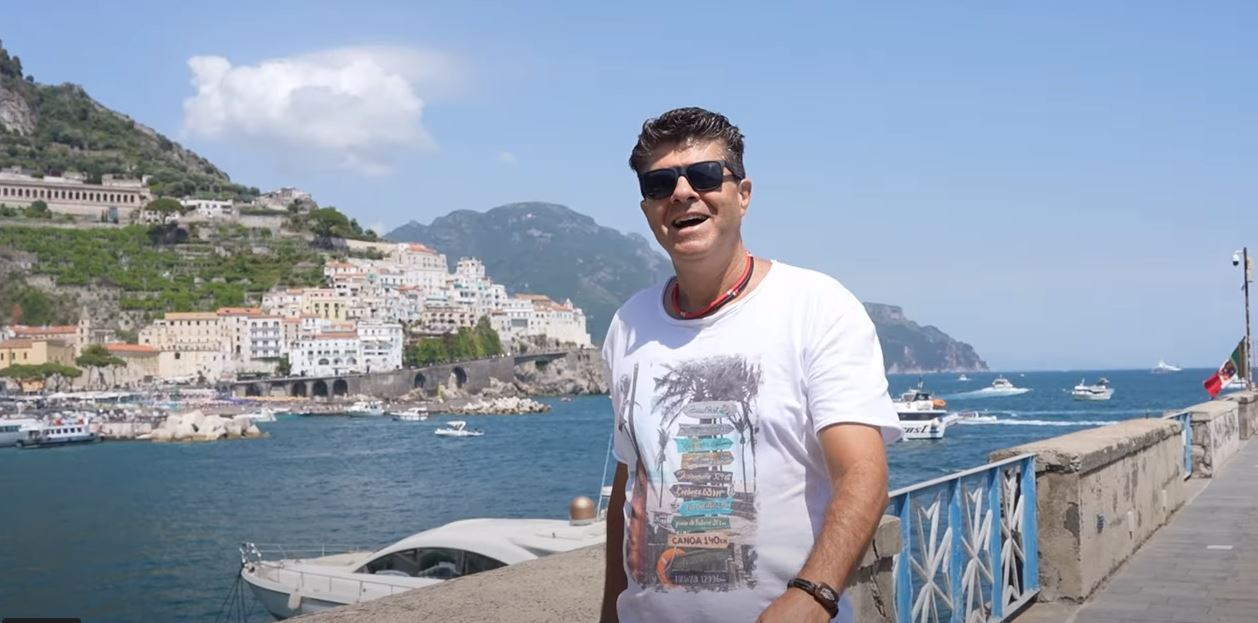 Majklova návštěva Amalfi Coast